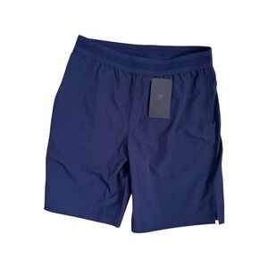 Fabletics Mens Fundamental 9" Short  Navy Blue Athletic Training Size M  NWT